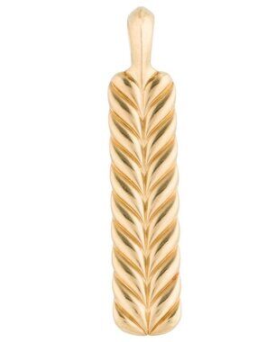 DAVID YURMAN 18K 750 YELLOW GOLD CHEVRON AMULETTE